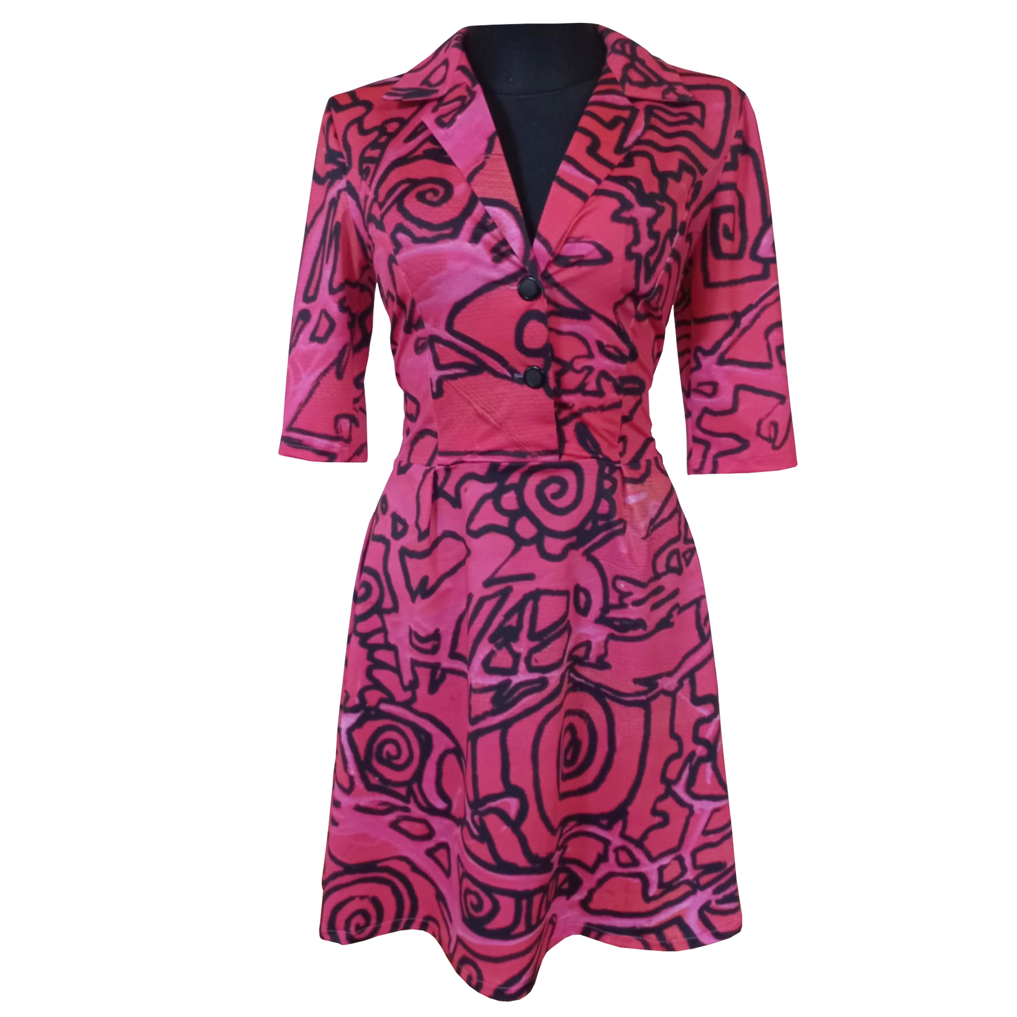 2025_dress_PINKBLACK_button
